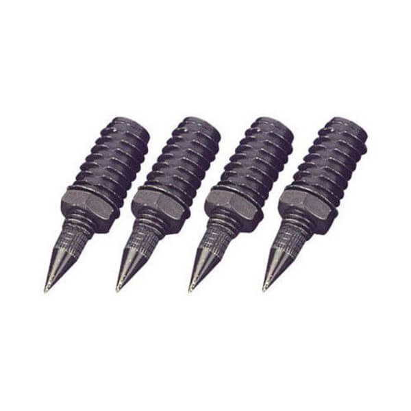 8 Pack of 30mm Speaker Equipment Isolation Cones Spikes Gold Plated with  Height Adjustable Top Spike30.8pk