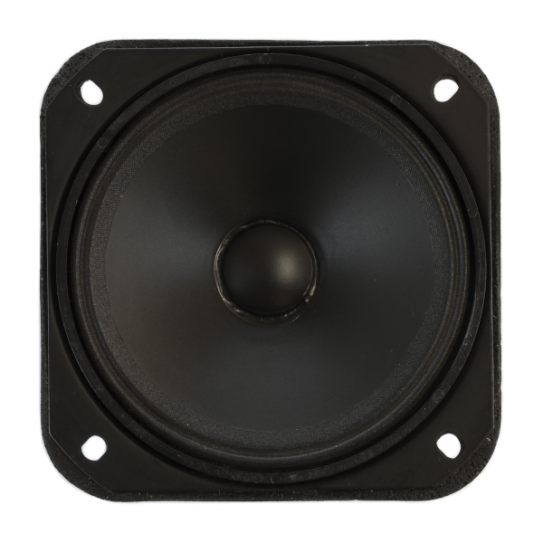 Oaktron by MISCO 100-WB04-01 4" 4 Ohm Mid-Range Speaker (93074) Top View