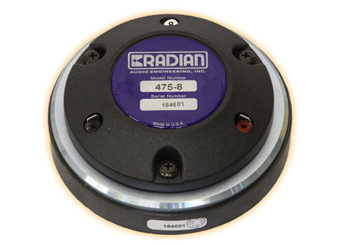 Radian 475PB - 8 ohm 1" 35W Pro Audio Compression Driver