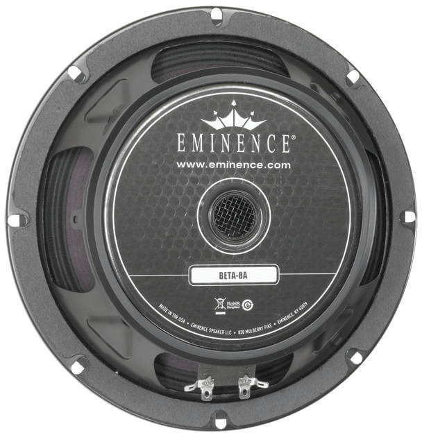 Eminence Beta-8A - 8 ohm 8" 225W Pro Audio Woofer