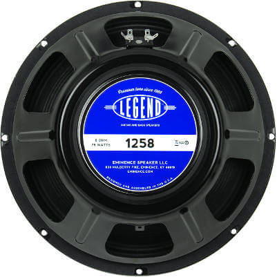 Eminence Legend 1258 - 8 ohm 12
