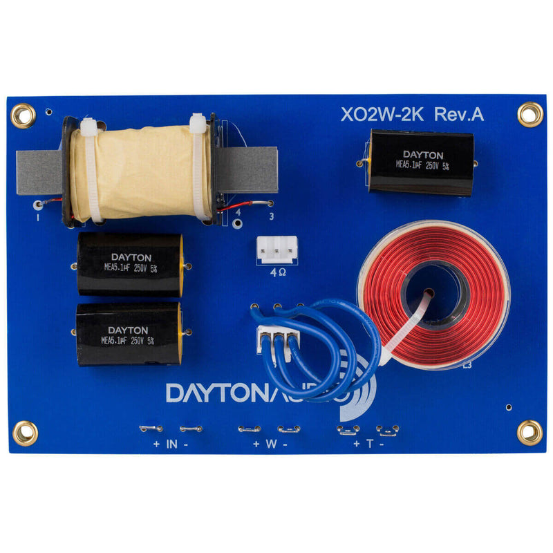 Dayton Audio XO2W-2K 2 Way Crossover 2,000Hz