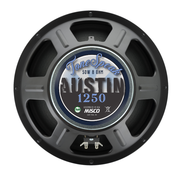ToneSpeak Austin 1250 - 12" Guitar Speaker 50 Watt 8 Ohm
