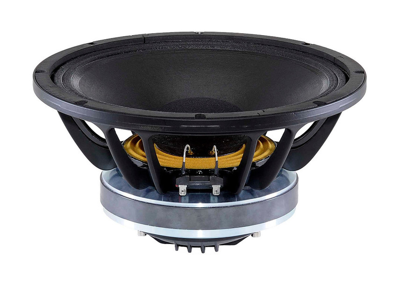 B&C 12FCX76 - 8 ohm 12" 80/350W Pro Audio Coaxial Driver Side View