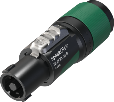 Neutrik NL4FXX-W-S - speakON 4 Pole Cable Connector