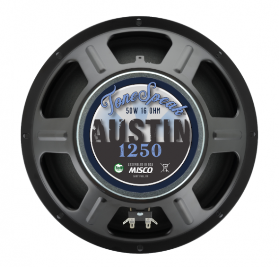 ToneSpeak Austin 1250 - 12" Guitar Speaker 50 Watt 16 Ohm