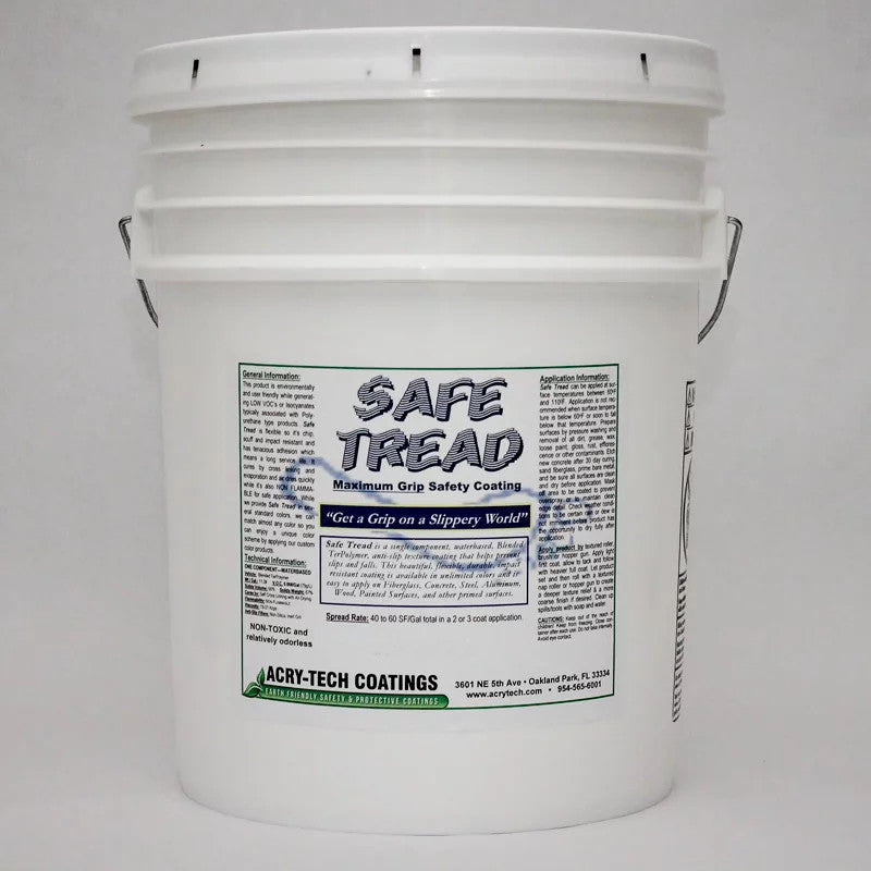 Acry-Tech Safe Tread 5 US Gallons - Clear - Coarse