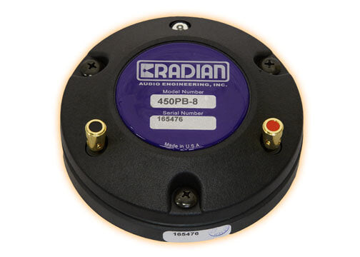 Radian 450PB - 8 ohm 1" 25W Pro Audio Compression Driver