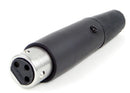 Switchcraft SWA3FB - 3 Pin Female XLR Connector Black