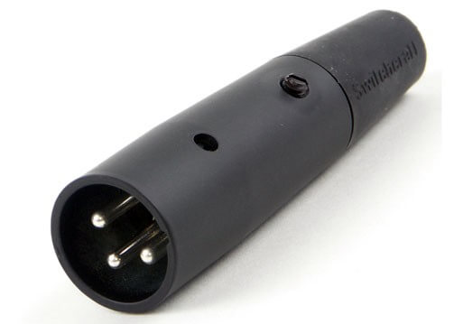 Switchcraft SWA3MB - 3 Pin Male XLR Connector Black
