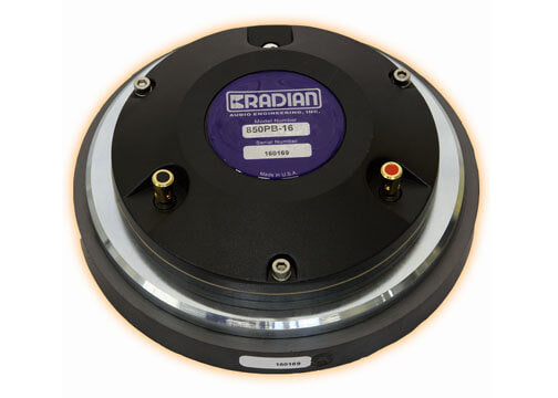 Radian 850PB - 8 ohm 2" 75W Pro Audio Compression Driver