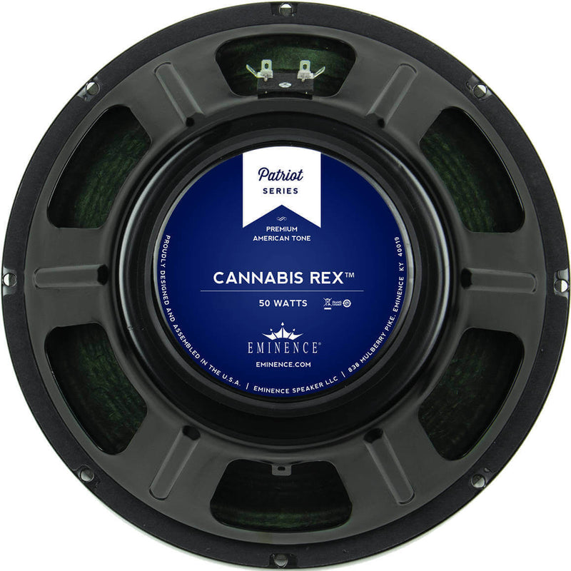 Eminence Cannabis Rex - 16 ohm 12" 50W Hemp Cone Guitar Speaker