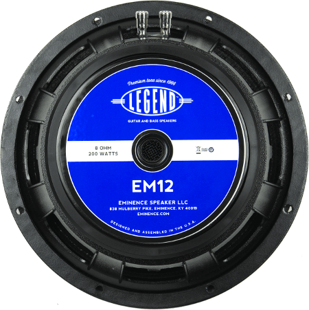 Eminence Legend EM12 - 8 ohm 12" 200W Guitar Speaker