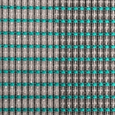 Mellotone FS5098-02 - 60s Fender Super Reverb Style Silver/Teal Grill Cloth