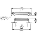 Penn-Elcom H1001 - Black Speaker Cab Handle