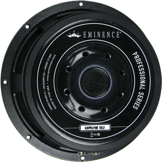 Eminence Kappa Pro-10LF - 8 ohm 10" 600W Low Frequency Pro Audio Woofer