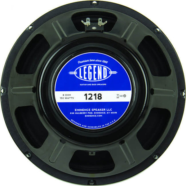 Eminence Legend 1218 - 8 ohm 12