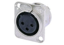 Neutrik NC3FD-L-1 - XLR 3 Pole Female Receptacle