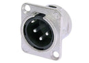 Neutrik NC3MD-L-1 - XLR 3 Pole Male Receptacle