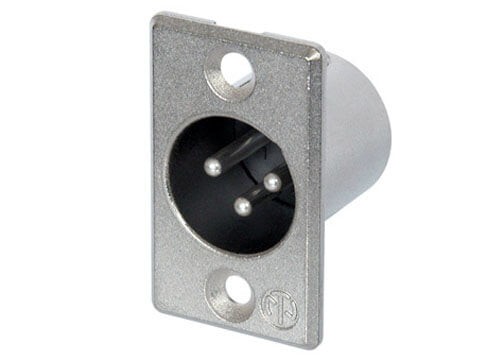 Neutrik NC3MP - 3 Pole Male Receptacle