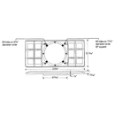 FOURJAY TB8 Plastic Tile Bridge *Special Order*