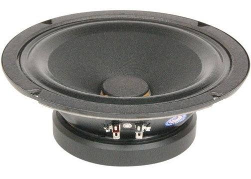 Eminence Alpha-8MRA - 8 ohm 8" 125W Sealed Basket Pro Audio Midrange Side View