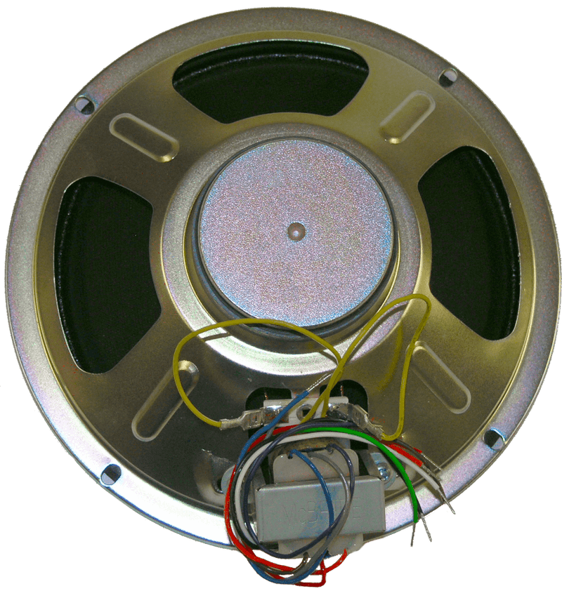 McBride 8224/25 - Speaker/Transformer Assembly Back View